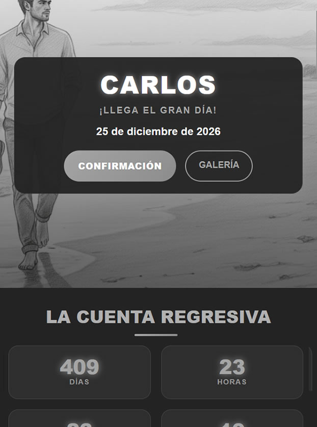 Cumple – Black & Withe