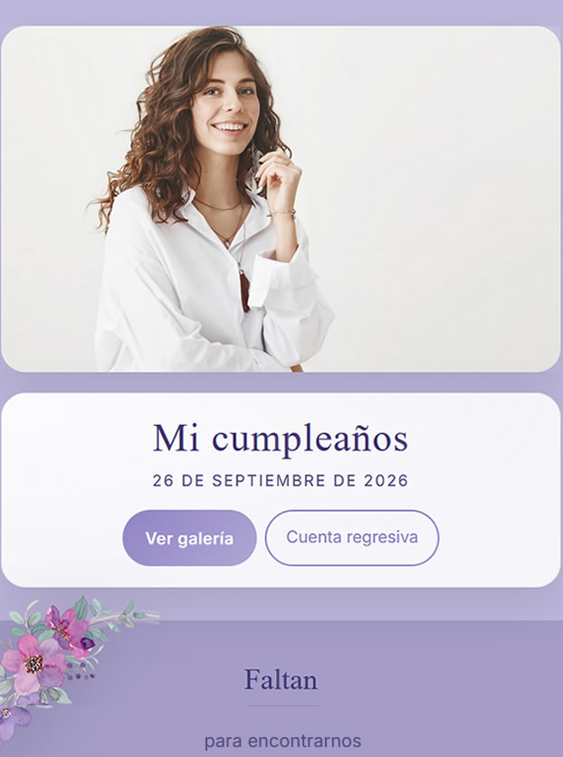 Cumple – Violeta