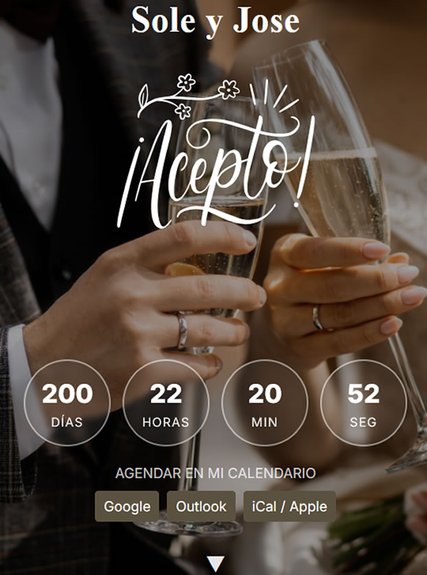 Boda – Minimalista Moderno